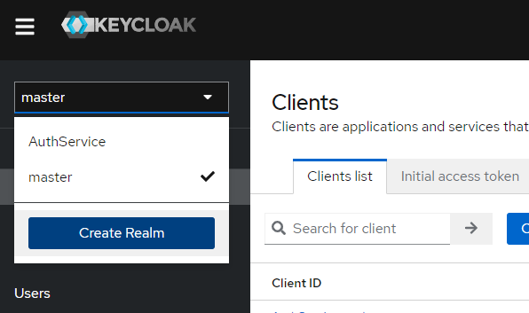 Create New Realm